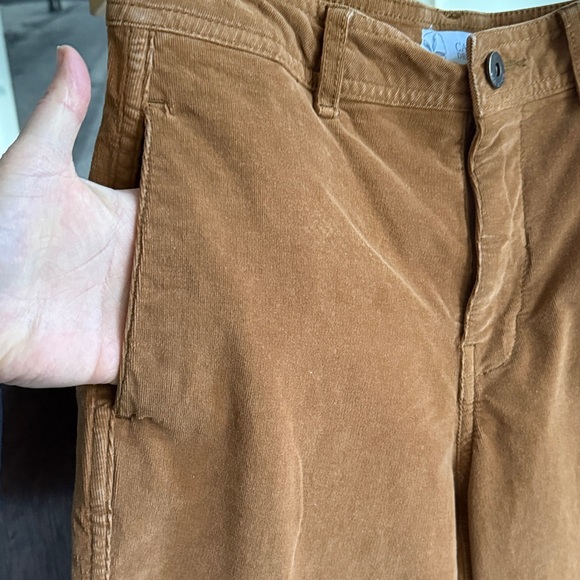 Carve Designs Carmel Brown Corduroy Pants Sz 2 - Picture 4 of 16